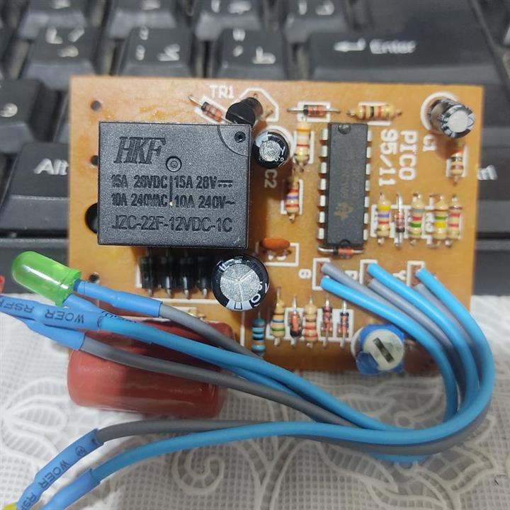 برد محافظ 15 امپر  کیفیت عالی تایمر 5 دقیقه ای جهت تعمیرات محافظ برق